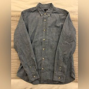 J Crew Mens Jean Shirt